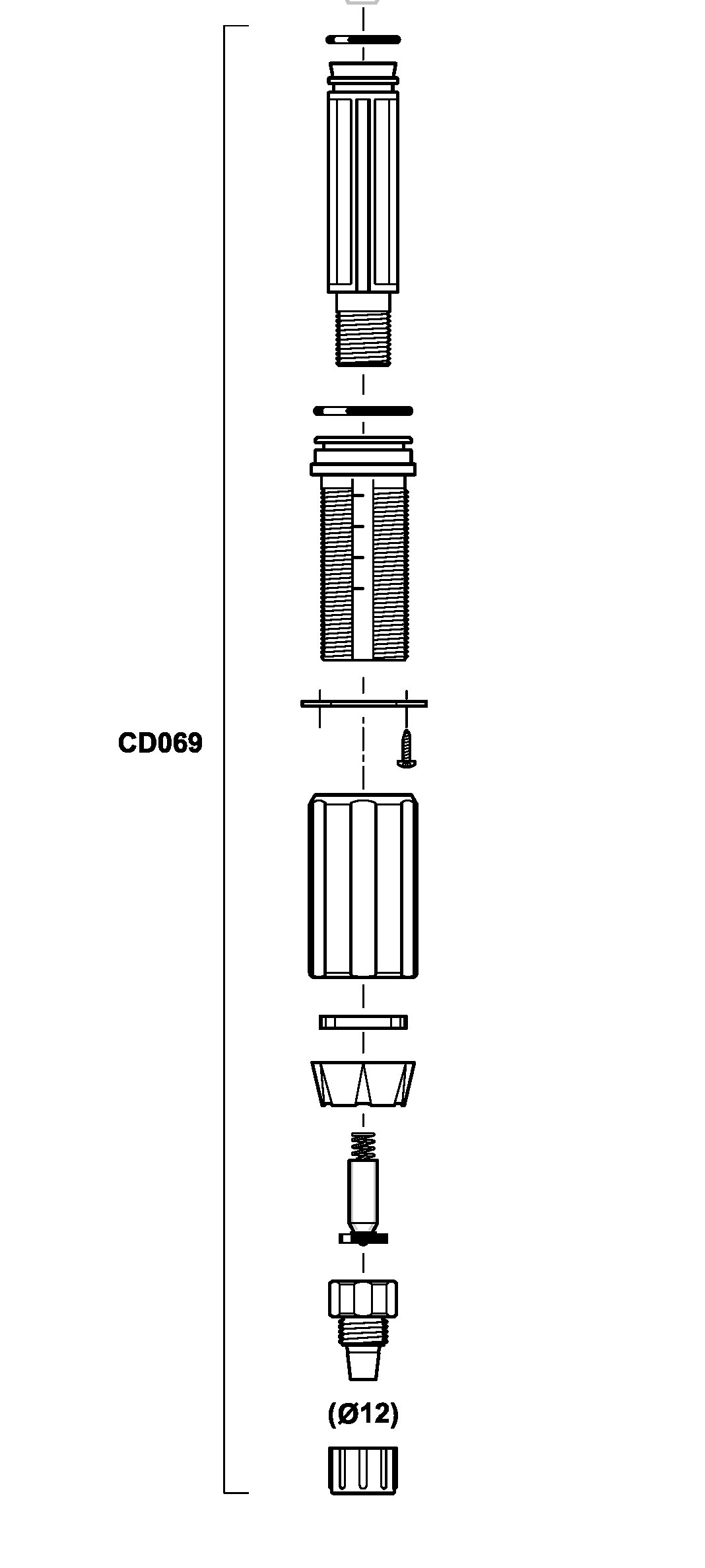 CD069VF - kit dosing part in VF for D45RE3