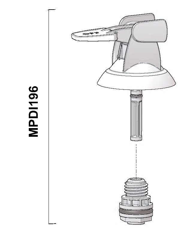 MPDI196 - complete assembly set by-pass