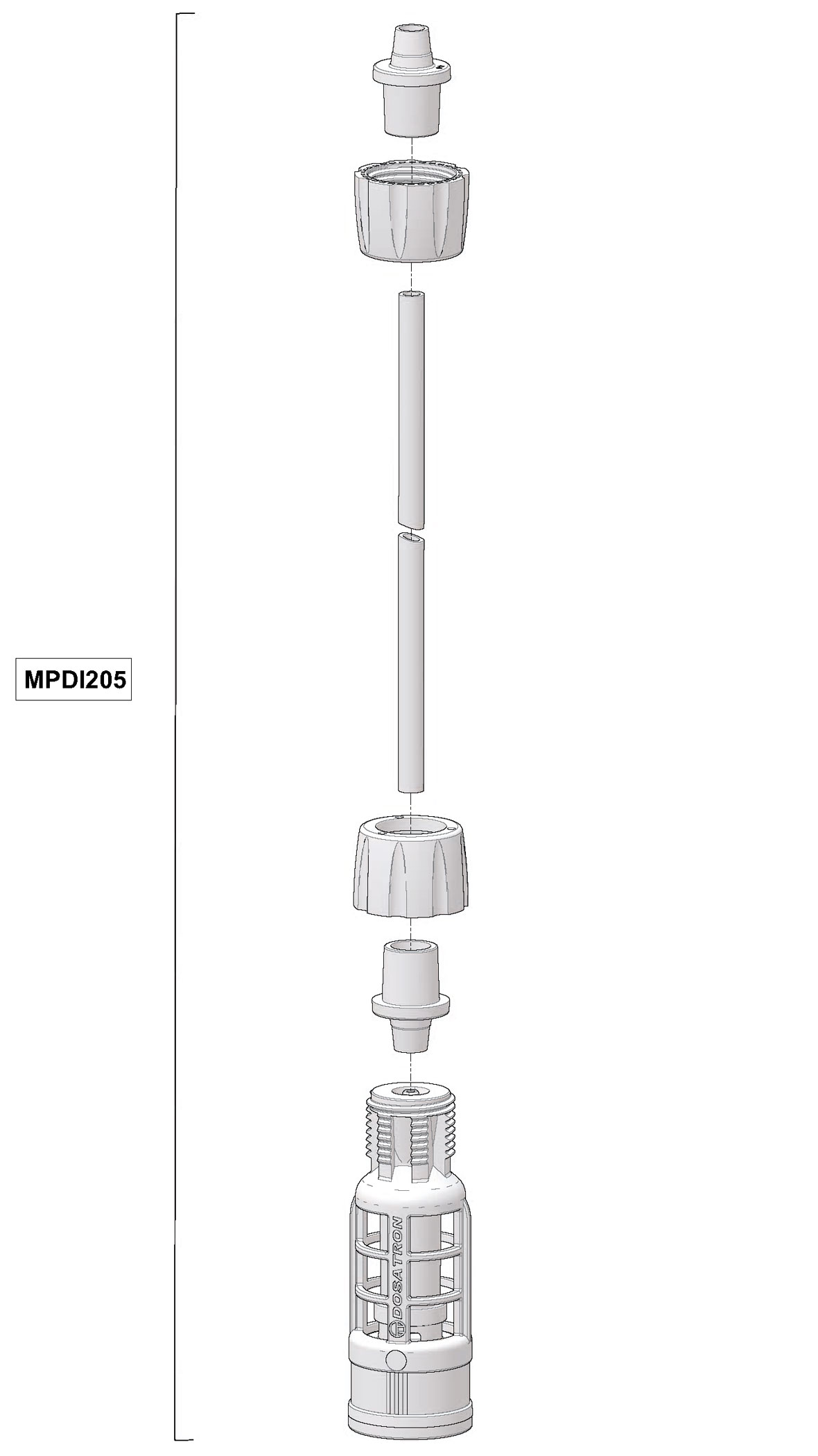 MPDI205 - suction part 4 x 6mm