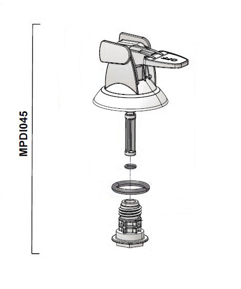 MPDI045 - partial kit bypass for D25 series