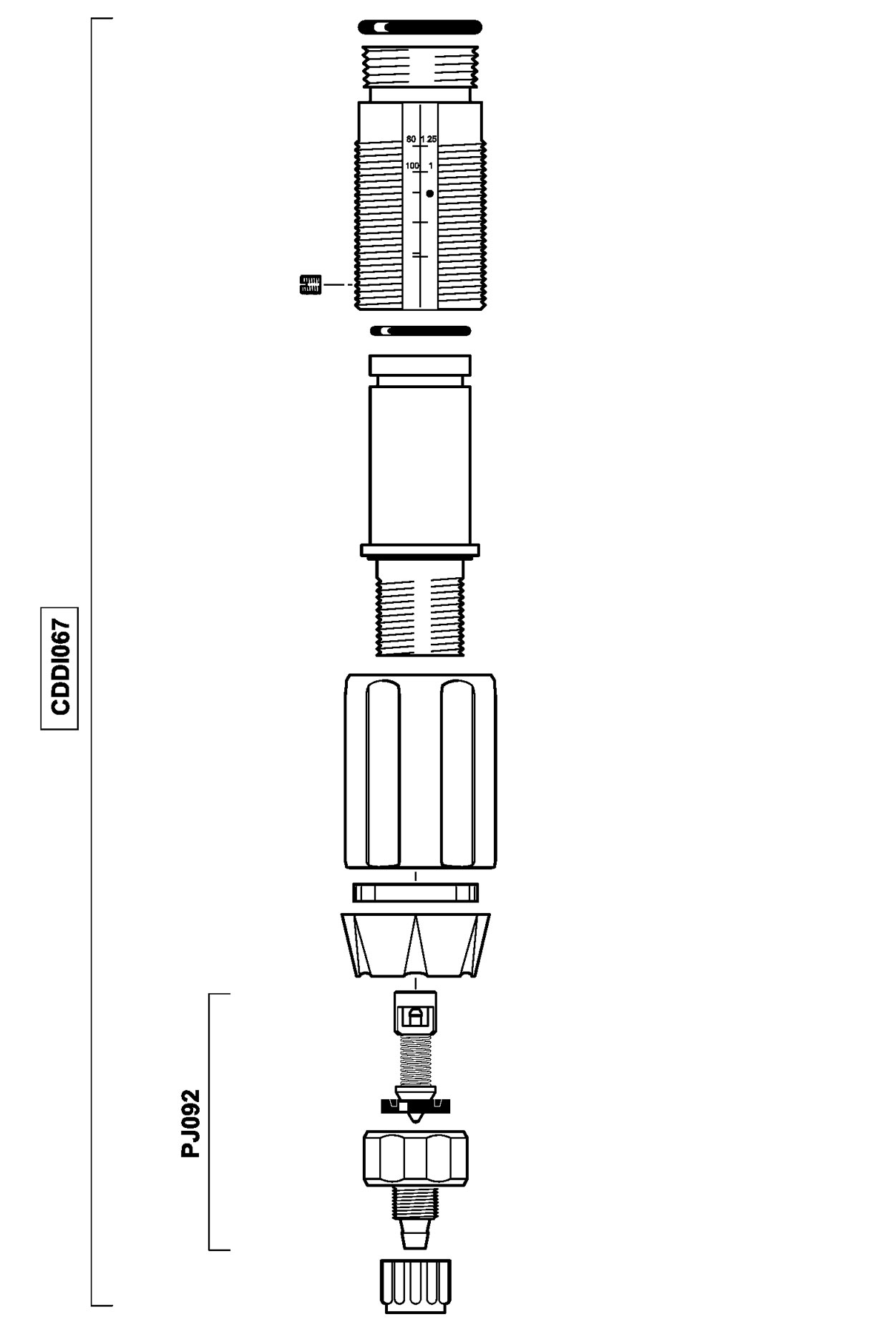 CDDI067VF - kit dosing part in VF for D07RE125