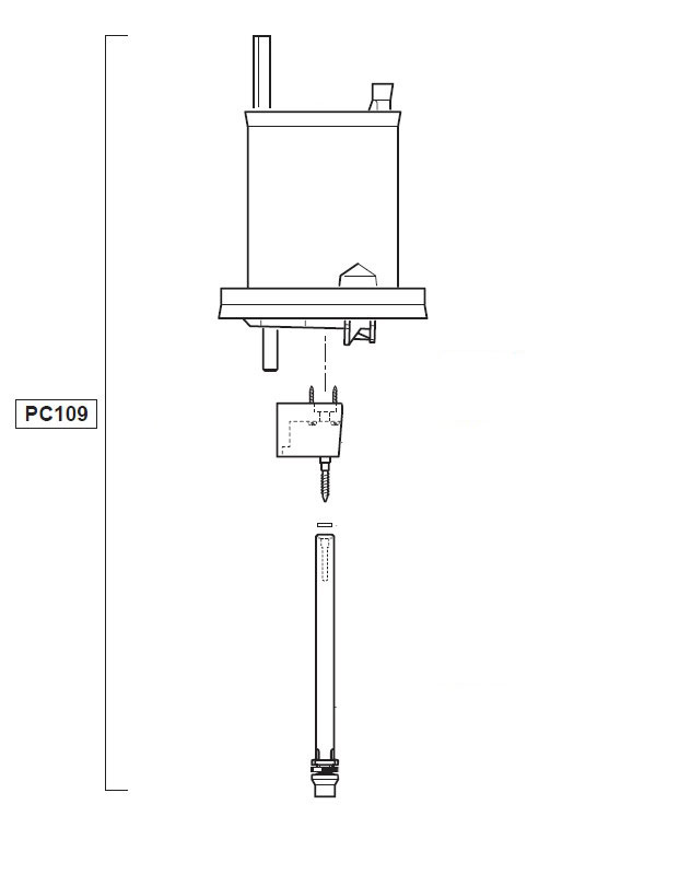 PC109VF - subassembly motor in VF for D45RE15IEVF