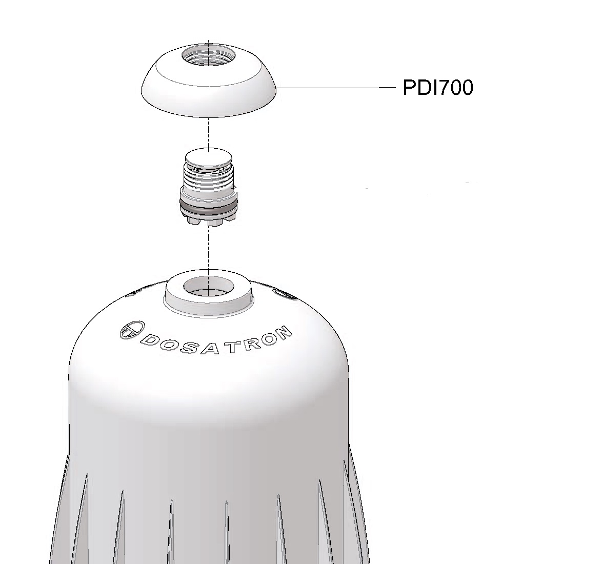 PDI700 - partial kit vent protection cap