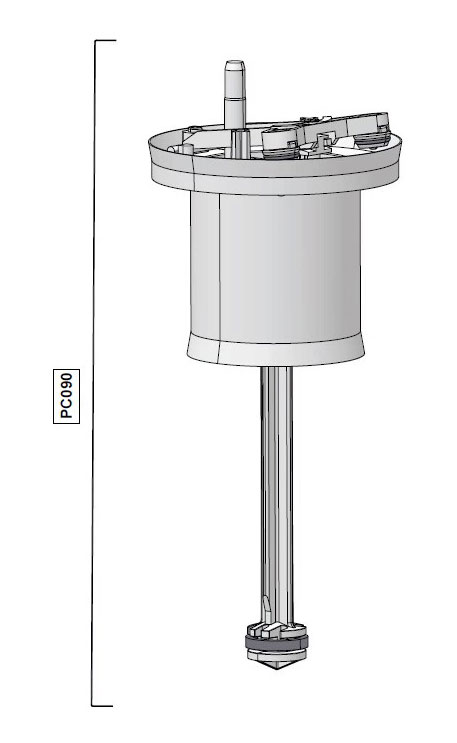 PC090VF - subassembly motor in VF for D25RE5