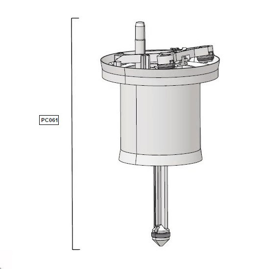 PC061VF - subassembly motor in VF for D25RE2